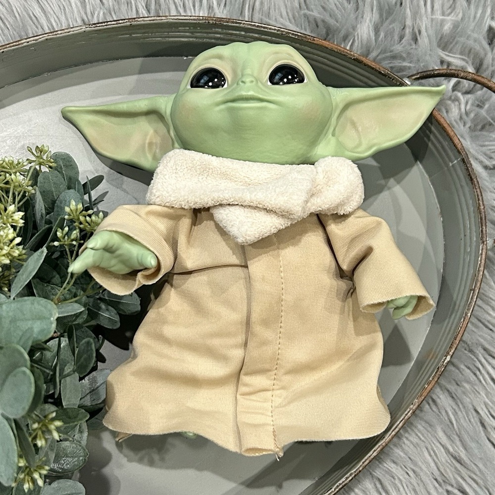 Star Wars Mandalorian The Child Baby Yoda Talking Toy Plush Tested & Works 2020